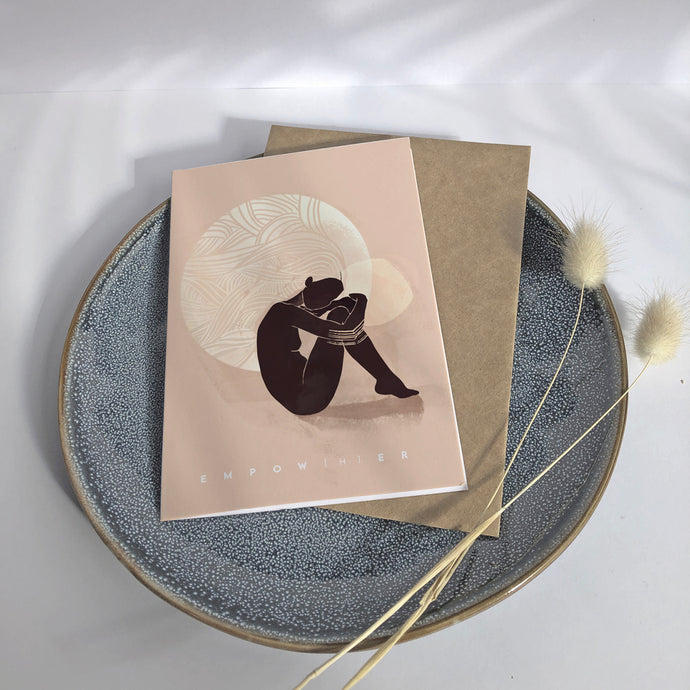 Recycled Greeting Card Empower Her