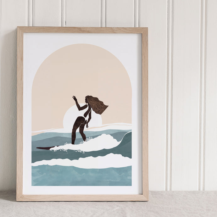 Eco 100% Recycled Print Surf Sista